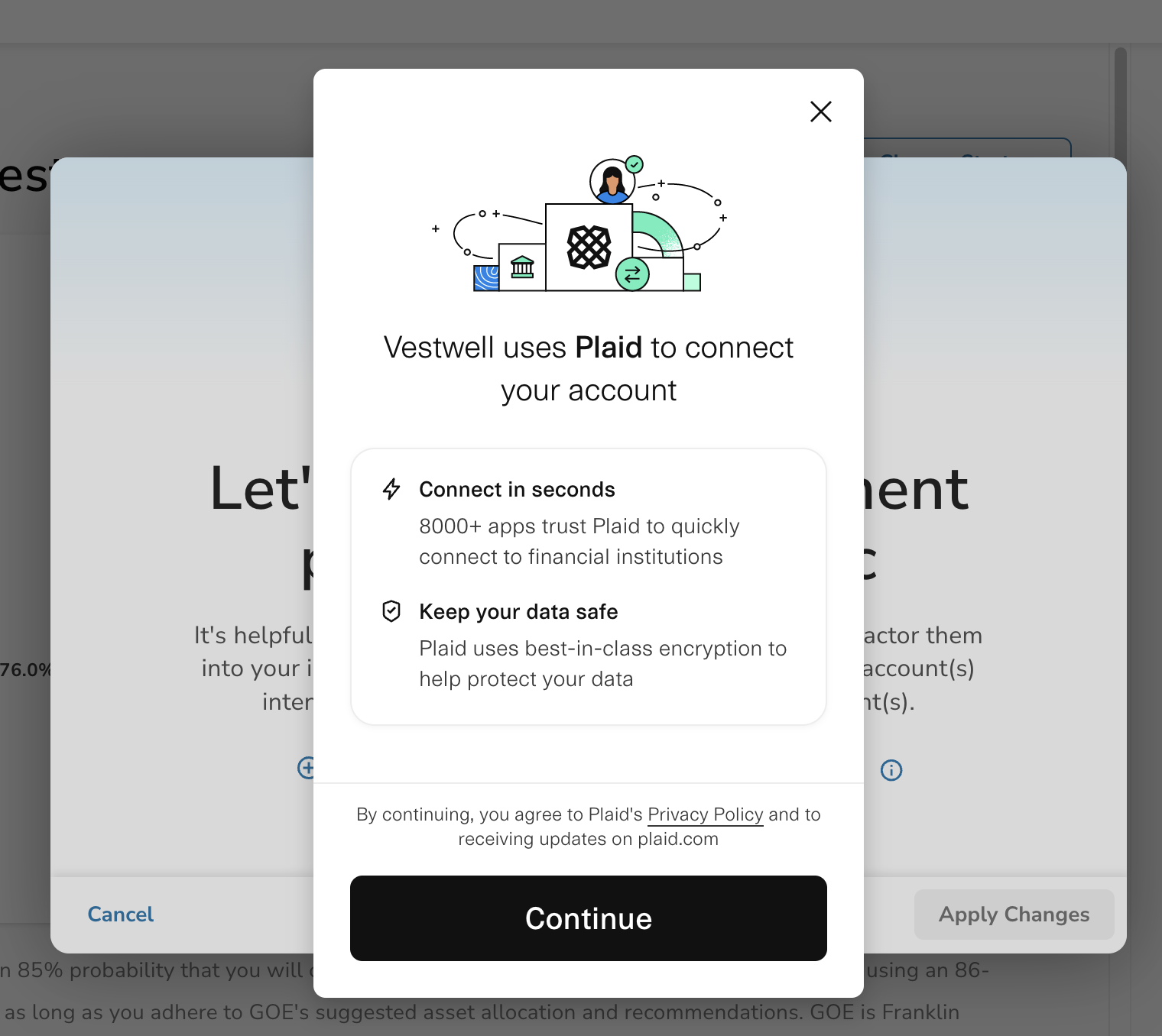 Linking Accounts Through Plaid