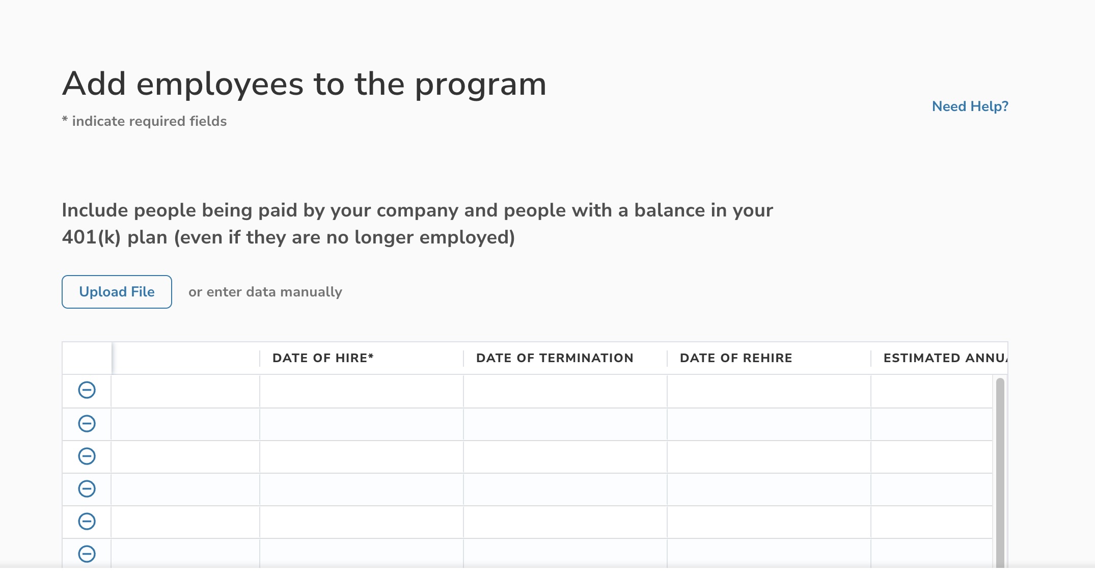 Adding Your Employees to Vestwell