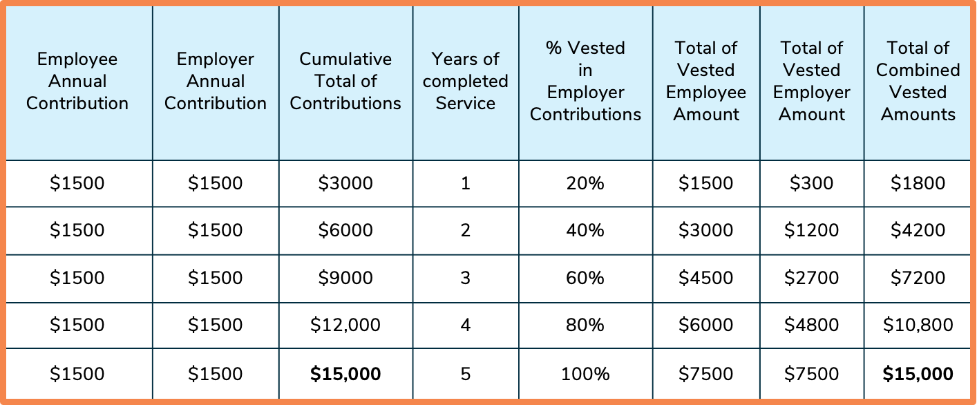 What Does Total Vested Balance Mean