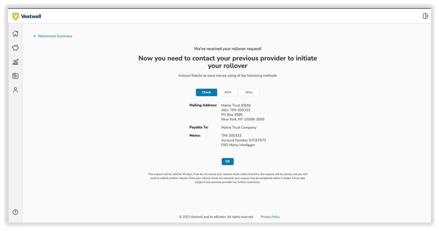 how-do-i-request-a-rollover-into-my-j-p-morgan-account-from-a-simple